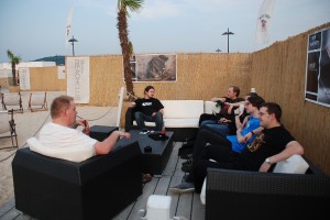 Stammtisch auf dem City Beach Club am 2010-07-02