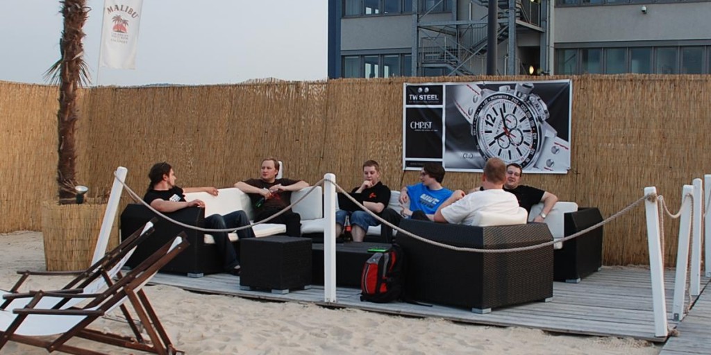 Stammtisch auf dem City Beach Club am 2010-07-02